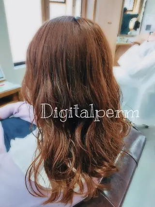 ロング パーマ ROSSO 春日部店のヘアスタイル