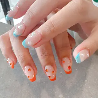 セミロング nefer神栖所属・Nefer 鈴木のネイルデザイン