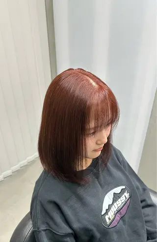 ミディアム カラー 三浦 斗翔のヘアスタイル