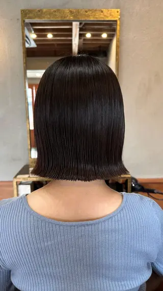 ミディアム 寺田 彩芽のヘアスタイル