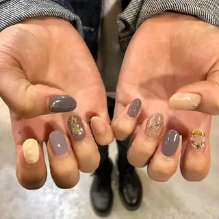 ネイル 【淡色color/ nail】maikoのネイルデザイン