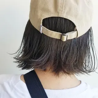 ショート カラー ヘアアレンジ パーマ iplus✴ まつげ、眉毛、耳つぼのマツエク・マツパデザイン