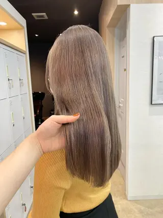 ロング カラー ヘアアレンジ 小顔カット/艶 カラー特化♡MIHOのヘアスタイル
