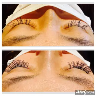 マツエク・マツパ beauty＆eyelush　RADIANCE所属・manaka .Tのマツエク・マツパデザイン