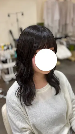 セミロング ヘアメイクニューヨーク根津店所属・リニューアルオープン ☆根津店齋藤のヘアスタイル