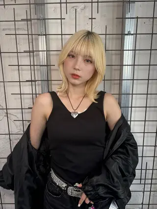 カラー AYANE 韓国ヘア /レイヤーカットのヘアスタイル