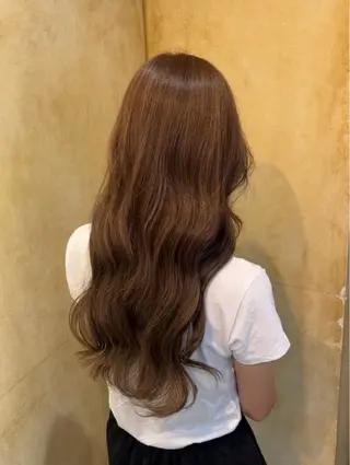 ロング カラー ともざねゆか UniQ/岡山駅のヘアスタイル