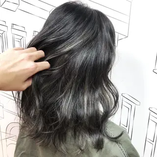 ミディアム カラー レイヤー⭐️カラー ⭐️平川雅史のヘアスタイル