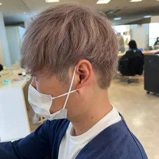 カラー メンズ 似合わせ.ﾍｱｾｯﾄ 得意🌹井上美沙のヘアスタイル