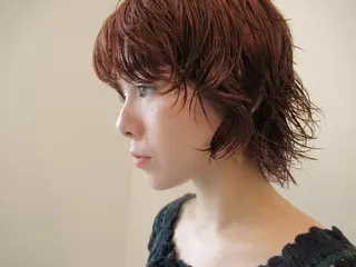 ショート カラー 無料カットモデル募集 ／ueno aiのヘアスタイル