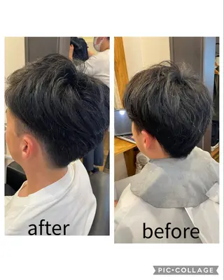 メンズ 石井 里佳のヘアスタイル