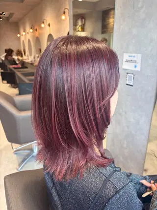 ミディアム 中田 沙希 ♡八柱店のヘアスタイル