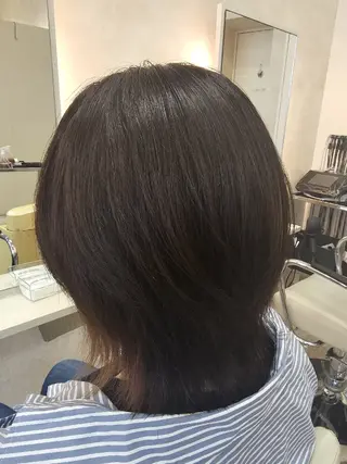 ミディアム BENI岩沼たけくま 店 佐藤朱華のヘアスタイル