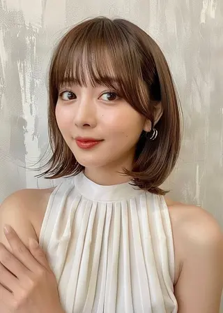 ショート nex the salon coall所属・🫧似合わせショート イシダ🫧のヘアスタイル