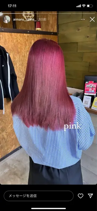 セミロング カラー 🫟Blanco🫟 Color&Careのヘアスタイル