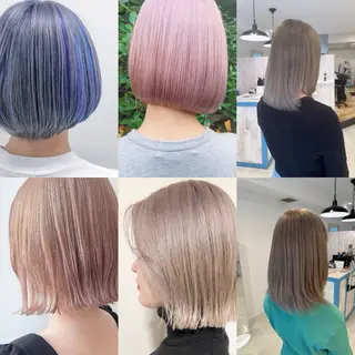 ミディアム 髪質改善 スペシャリストのヘアスタイル