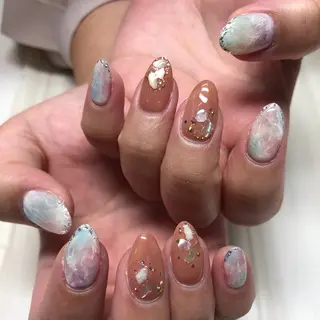 ミディアム B_Mila 水戸   萬城のネイルデザイン