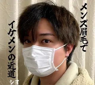 メンズ アイブロウ Briller @odawaraのマツエク・マツパデザイン