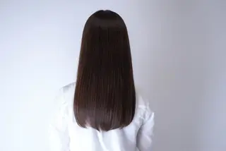 ロング カラー 馬場 菜乃夏のヘアスタイル