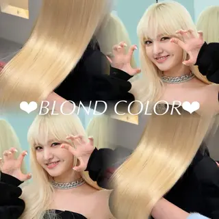 ロング カラー 韓国透明感カラー 🫧SHIHO🫧のヘアスタイル