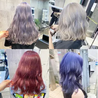 ミディアム 💛ムラ修正ブリーチ 💛YUUのヘアスタイル