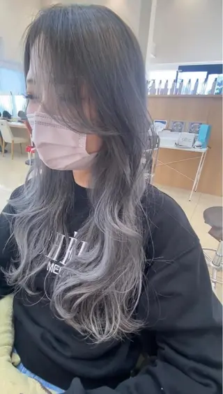 ロング カラー プルエクステ/透明感 カラー✨KAZUKIのヘアスタイル