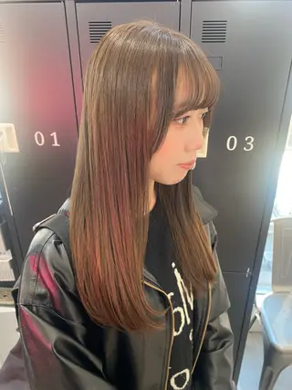 ロング カラー 新宿/尾池 竜大/髪質改善特化のヘアスタイル