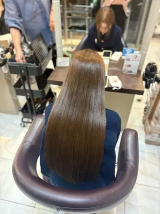 ロング カラー 🎀透明感カラー 🐈ナズナのヘアスタイル