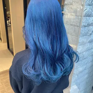 ロング カラー ヘアアレンジ アンククロス渋谷【ANKH CROSS】所属・韓国ヘア┊︎レイヤー ┊︎haruka🌙のヘアスタイル