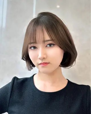 ショート 韓国顔まわり/前髪 /レイヤー/いつきのヘアスタイル