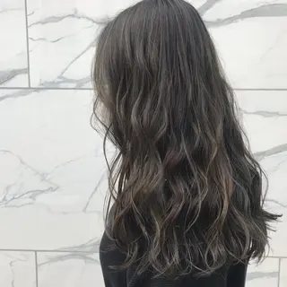 ロング カラー 韓国ヘア☁️ mitsukiのヘアスタイル