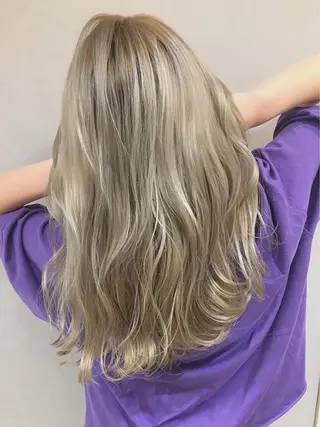 セミロング カラー ヘアアレンジ 指名支持率NO.1 スタイリストのヘアスタイル