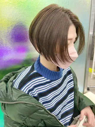 ショート カラー 【ネウィ天王寺 】seiyaのヘアスタイル