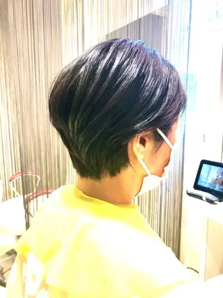 ショート Agu hair Ao 香取佐原店所属・蓑輪 ミノワのヘアスタイル