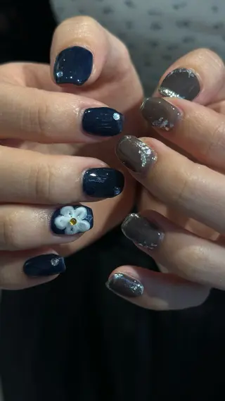 ネイル 🎀韓国レイヤー特化 🎀ベージュ/ミクのヘアスタイル