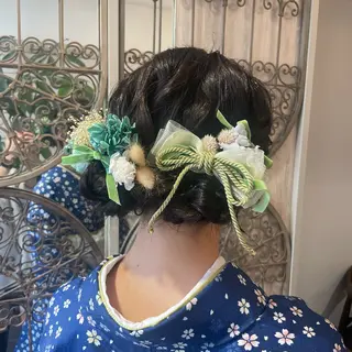 ヘアアレンジ ナカタ ユウナのヘアスタイル