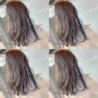 ミディアム カラー ビューティービースト 石垣店のヘアスタイル