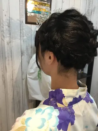 ヘアアレンジ 金崎 新吾のヘアスタイル