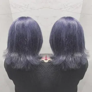 ミディアム カラー cecil hair所属・重政 和樹のヘアスタイル