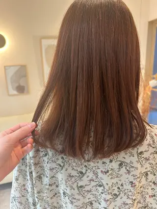 ミディアム LUVISM 神田こころのヘアスタイル