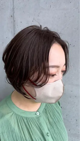 ショート HairMake　GIGI 宇多津所属・入本 翼のヘアスタイル