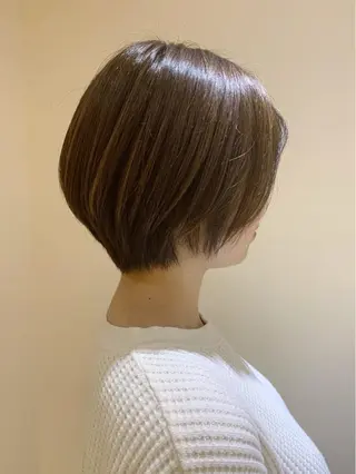 ショート カラー 高橋 侑李のヘアスタイル