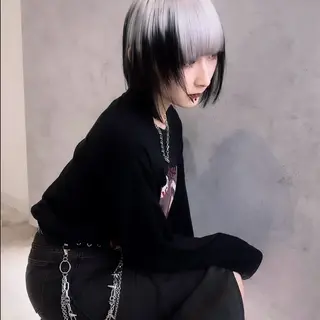 ミディアム カラー Ren. 🦋デザインカラーのヘアスタイル