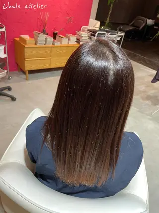 ロング カラー パーマ Chulo atelier所属・千葉 未羽🩶のヘアスタイル