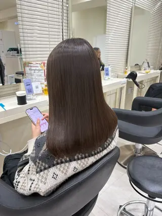 ミディアム カラー 💟RINNA 艶カラー💟のヘアスタイル