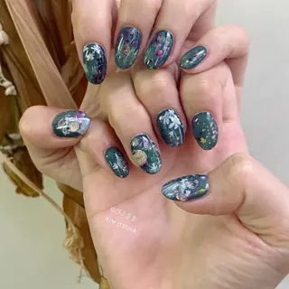 ネイル ゆびノさき茨木店 ニュアンス/アートのネイルデザイン