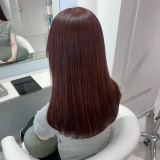 ロング カラー Parve Mix 森 美遥🇰🇷🩶のヘアスタイル