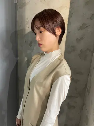 ショート shiba tomomiのヘアスタイル