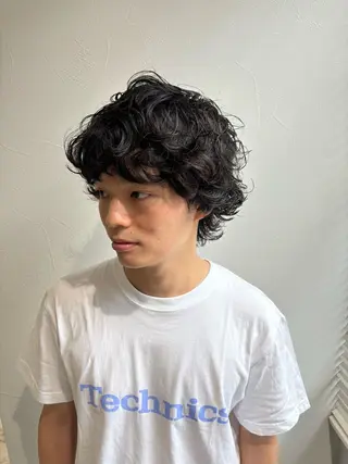 ミディアム パーマ Graph. （グラフ）立川🪽✨のヘアスタイル