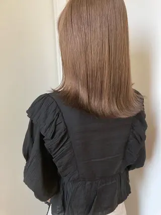 セミロング カラー 小木曽智美 /ボブ/ショートのヘアスタイル